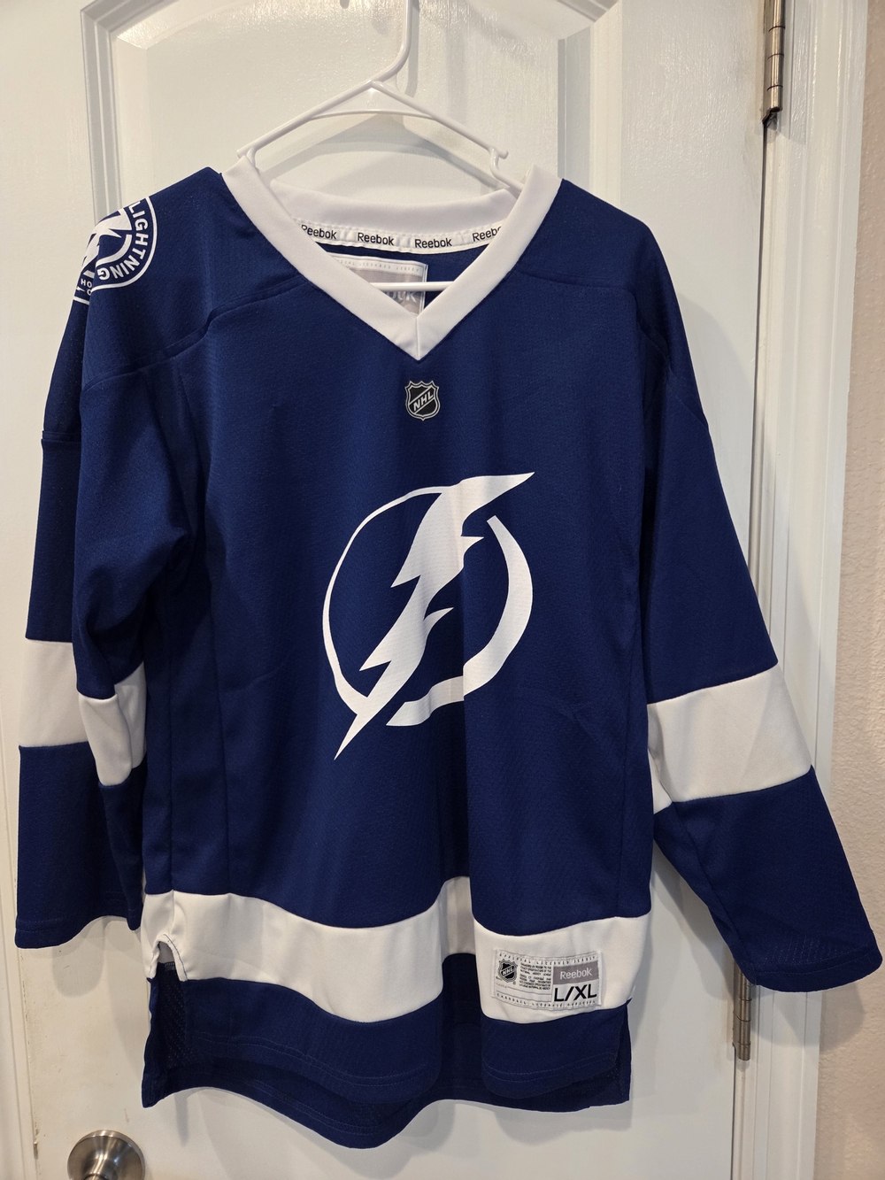 Reebok Tampa Bay Lightning Hockey Jersey